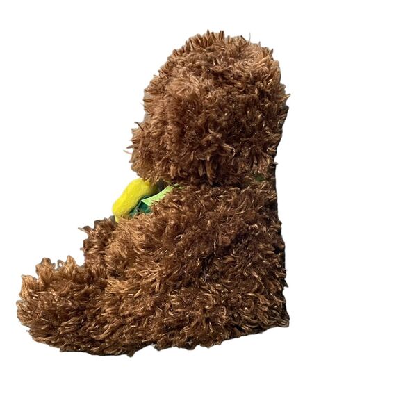 Russ Berrie Plush Teddy Bear Daisy Flower Stuffed Ribbon Shower Nursery Decor 9" - Picture 9 of 13